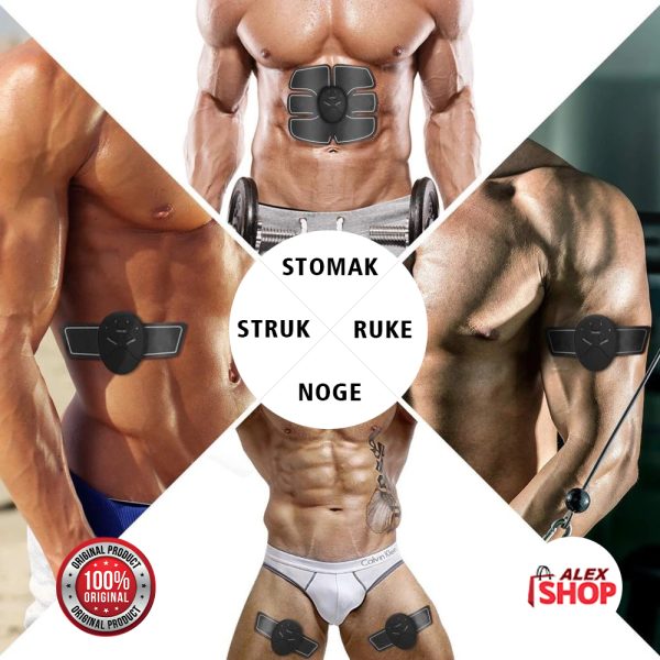 6 u 1 EMS Stimulator za mišiće celog tela -Smart Fitness