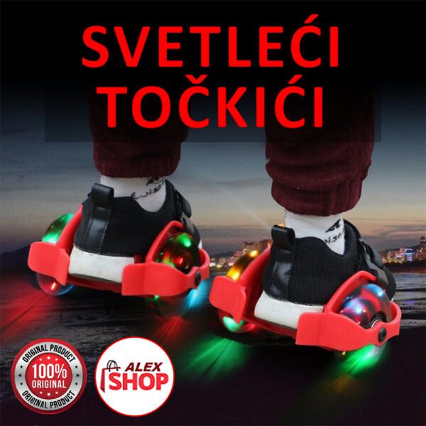 Ultra zabavni mini roleri - svetleći