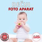 Digitalni HD 2.4" fotoaparat i kamera za decu