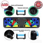 Višenamenska daska za sklekove push up board skleker