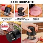 Tenderizer za meso - čekić sa bodljama za omekšavanje mesa