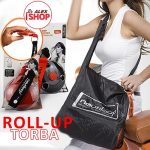 praktična sklopiva roll up privezak - torba za šoping