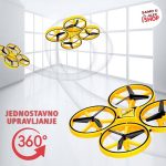 Revolucionarni DRON sa žiroskop RUKAVICOM i auto pilotom