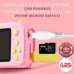 Digitalni HD 2.4" fotoaparat i kamera za decu