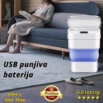 Pametna rasklopiva kanta za smeće na senzor -17l