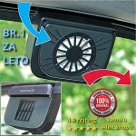Solarni auto ventilator protiv visokih temperatura Auto Fan