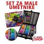 Umetnički Kofer – Kreativni Set Bojica i Flomastera