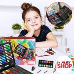 Umetnički Kofer – Kreativni Set Bojica i Flomastera