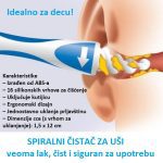 Spiralni čistač za uši
