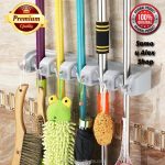 Ultra praktičan držač za metle, zogere, kišobrane, ključeve...