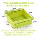 Višenamenska Dodatna fioka za frizider