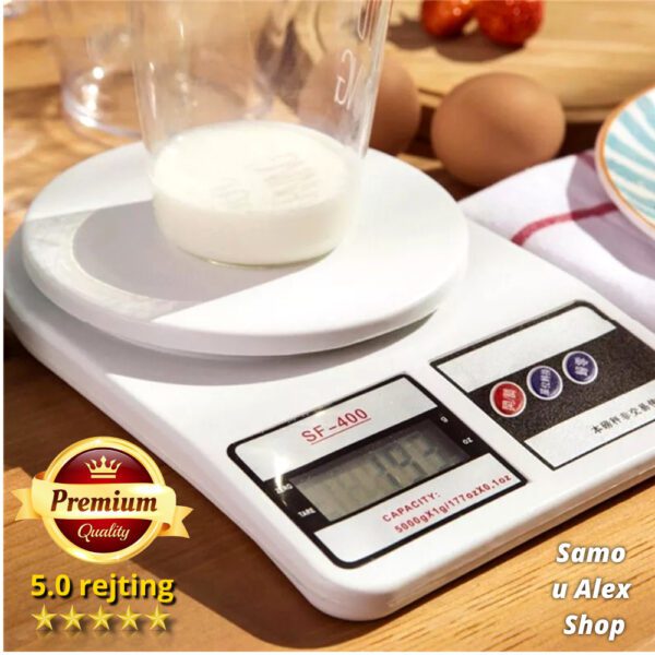 Digitalna kuhinjska vaga visoke preciznosti