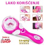 Veliki Frizerski set za devojčice Tvist mašina za pletenice