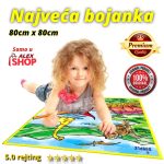 Veliki platneni set - podloga za bojenje