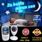 Bežična kamera za snimanje beba - digitalni 2.4'' TFT LCD monitor