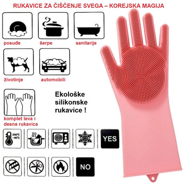 RUKAVICE ZA ČIŠĆENJE SVEGA - KOREJSKA MAGIJA