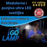 Modularna i punjiva ultra LED svetiljka