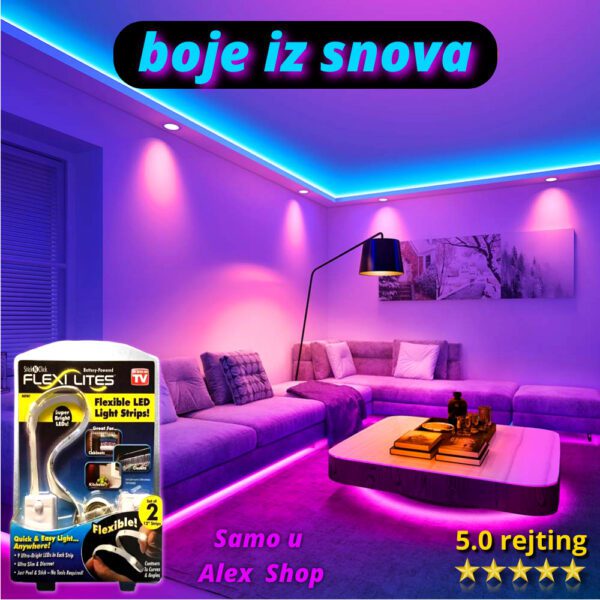 savitljiva led traka flexi lites