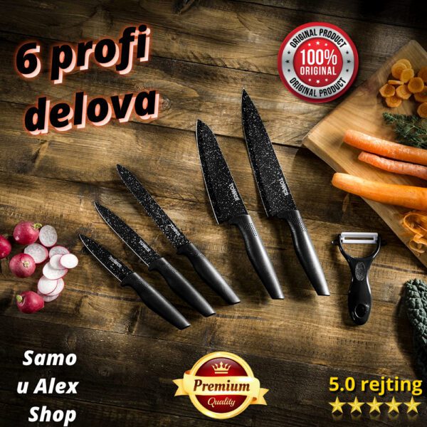 set profesionalnih keramičkih noževa Huachubao