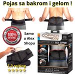 Pojas za leđa sa gelom i bakarnim uloškom - greje i hladi