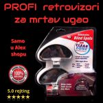 PROFI mini retrovizori za mrtav ugao- Clear Zone