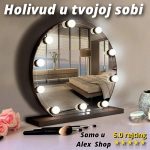 Holivudska LED svetla za ogledalo u raznim bojama