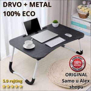 Stočić stalak za laptop u krevetu