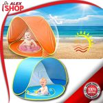 3u1 dečiji bazen sa šatorom za plažu i dvorište