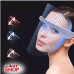 Led maska za lice trobojna svetlosna terapija i SPA tretman