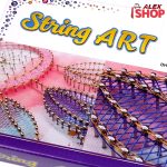 String Art umetnički set za dečiju kreativnost