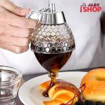 Stakleni dozator za med sirup i mleko