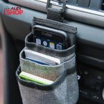 Sklopivi i prenosivi mini auto organizer za mobilni, kartice i drugu opremu