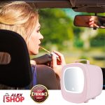 Električni prenosivi frižider - troba za šminku sa ogledalom