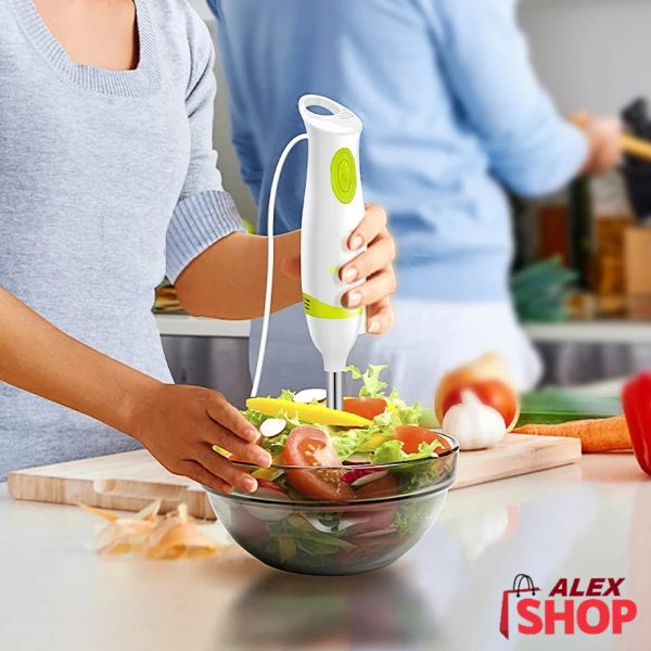 Snažni ručni blender od nerđajućeg čelika