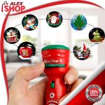 Novogodišnji slad projektor sa 24 motiva