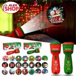 Novogodišnji slad projektor sa 24 motiva