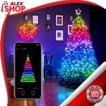 Pametne Bluetooth LED sijalice - lampice za jelku sa daljinskim