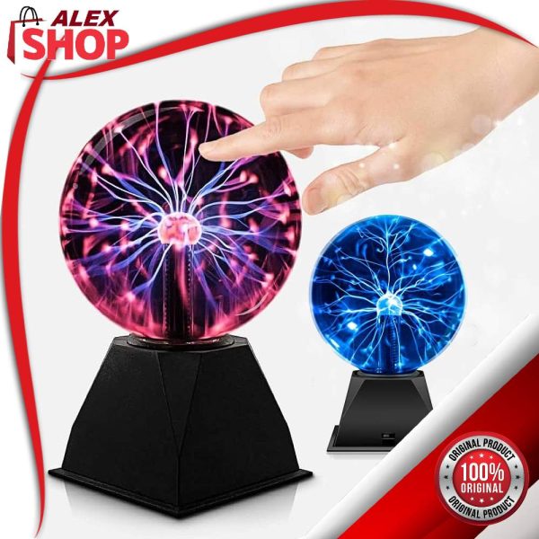 Tesla električna plazma kugla i lampa sa munjama