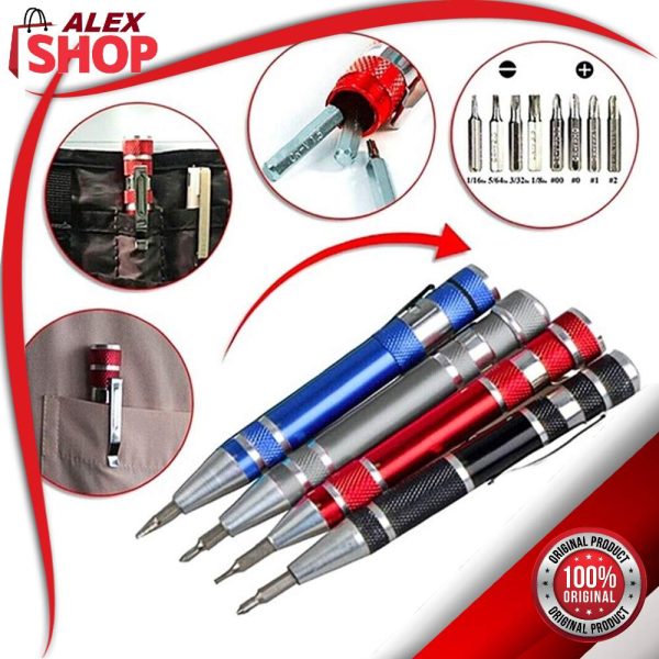 9u1 alat - olovka šrafciger od hromiranog čelika