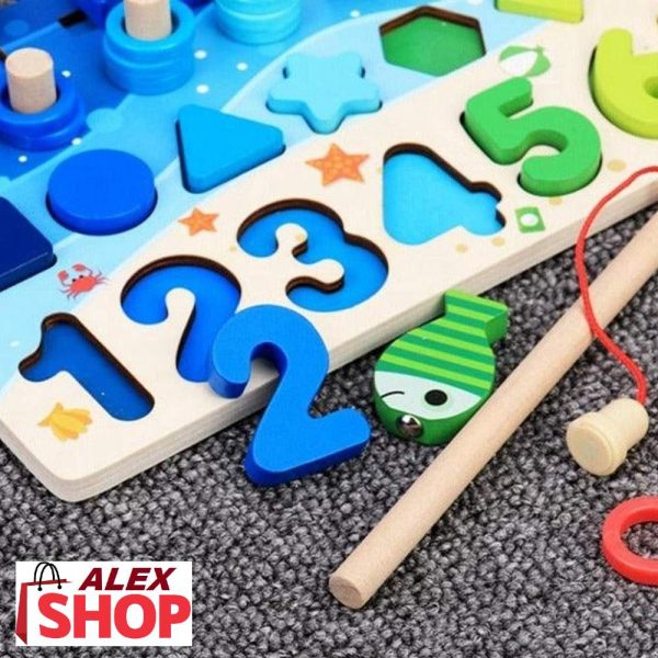 Drveni edukativni SET za pravilno razvijanje logike uz igru