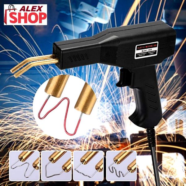 Pistolj lemilica set za varenje pastike + poklon kofer