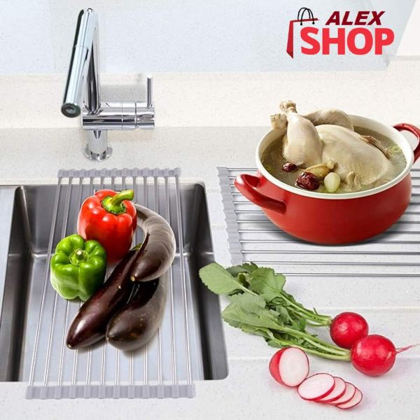 Sink Roller - Višenamenski oceđivač za suđe koji se urolava