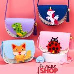 Edukativni dečiji komplet za šivenje torbica 2+1 GRATIS