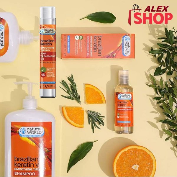 Brazilsko keratinsko ulje za brzi oporavak kose na bazi kokosa