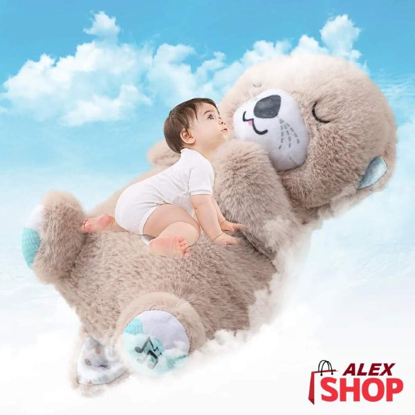 Meda koji spava diše svetli i svira uspavanke