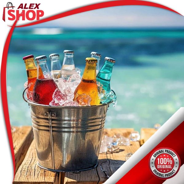 Čelična Kibla - kanta za pivo šampanjac sokove i druga pića