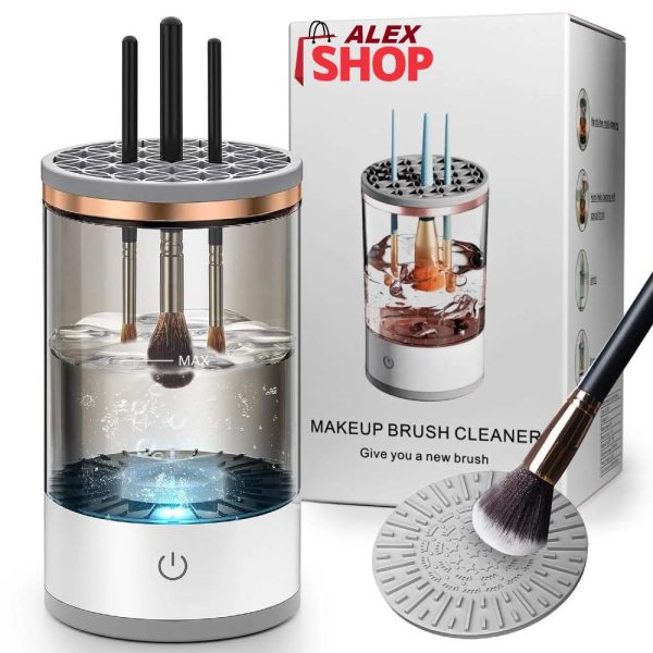 Električni aparat za čišćenje četkica za šminku
