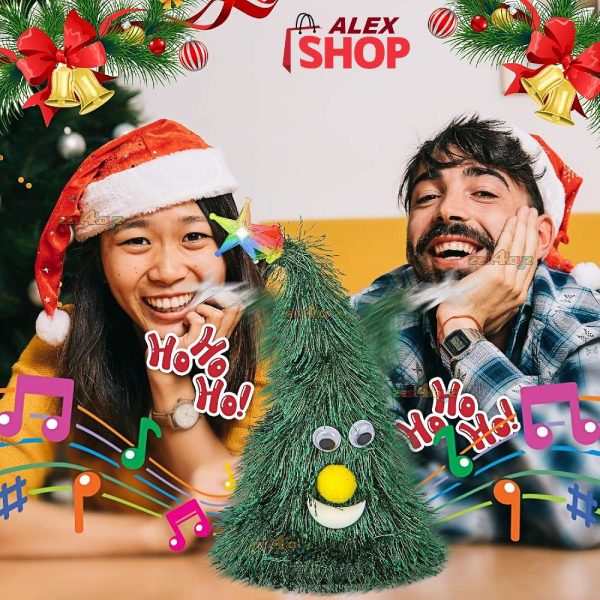 Novogodišnja jelka koja svetli, igra i svira