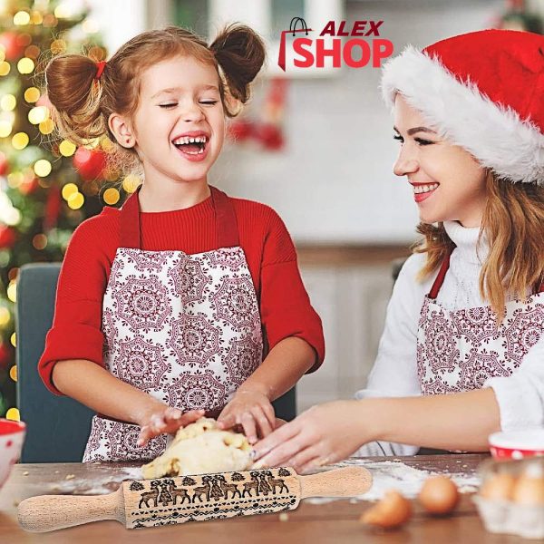 Oklagija za Novogodišnje kolačiće 100% drvo bukve