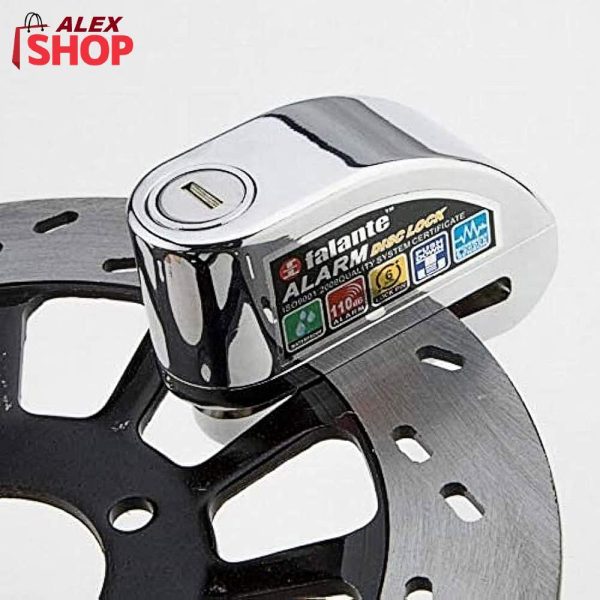 Disk kočnica sa alarmom sa ključevima za motore bicikle i skutera